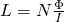 L=N\frac{\Phi}{I}